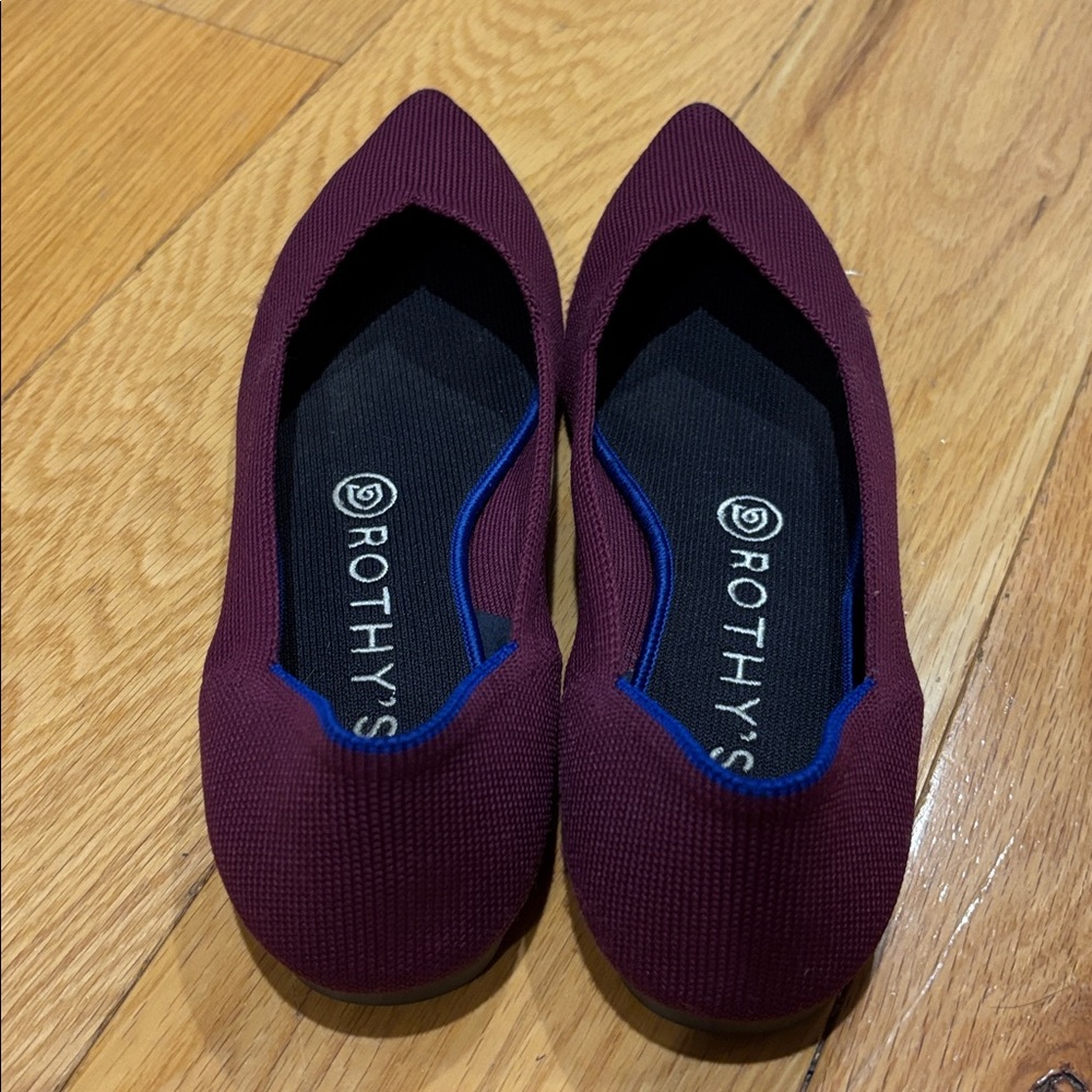 Rothy’s The Point flats in Cabernet Sz 7.5 - Picture 12 of 12